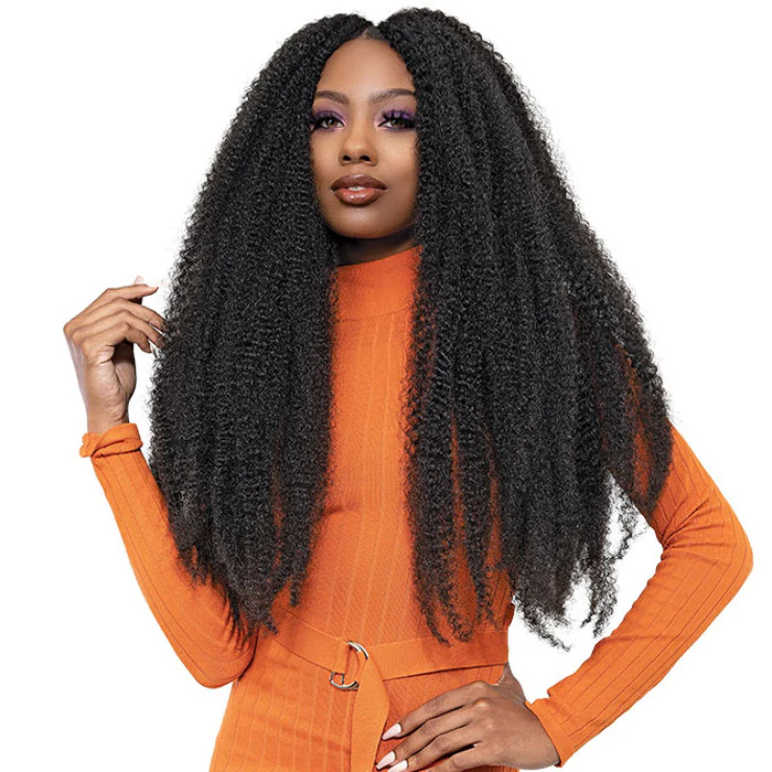 Janet Collection Nala Tress Beauty Expression Crochet Braid - 6X AFRO TWIST BRAID 80" - Image 4