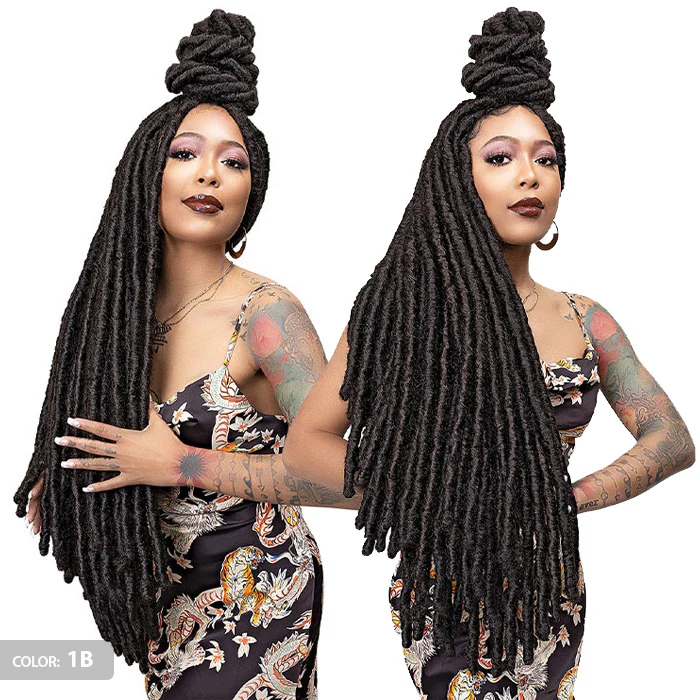 Janet Collection Nala Tress Looped Crochet Braid - RIH LOCS 30" - Image 2