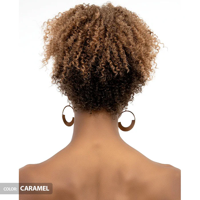 Janet Collection Natural Curly Full Wig - NATURAL AFRO MICA - Image 5