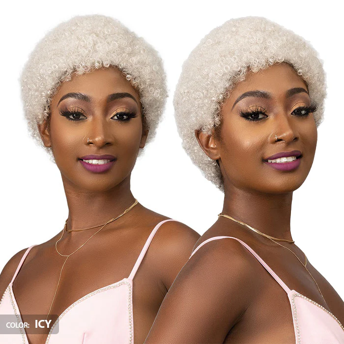 Janet Collection Natural Curly Full Wig - AFRO ABBO - Image 2