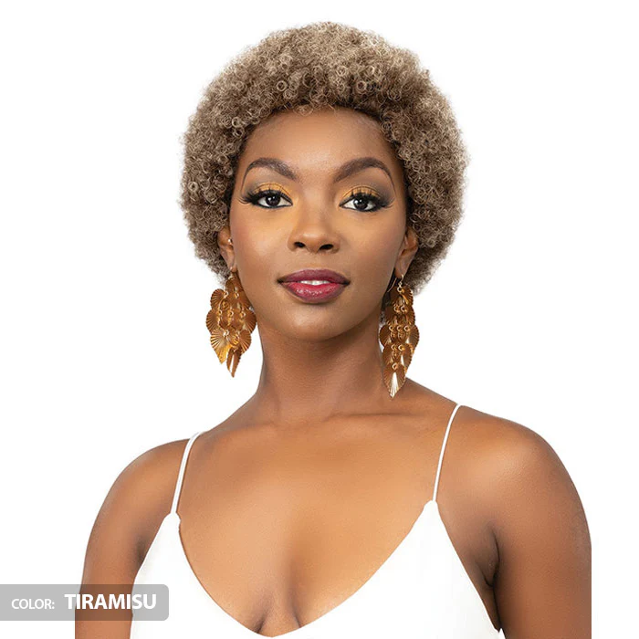 Janet Collection Natural Curly Full Wig - AFRO ABBO - Image 5