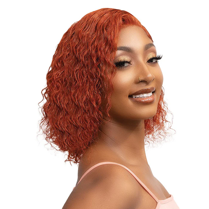 Janet Collection Natural Glueless 100% Virgin Remy Human Hair HD Lace 13x4 Front Wig - OKSANA - Image 4