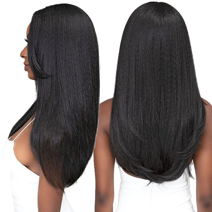 Janet Collection Natural Me Blowout HD Deep Part Lace Wig - KAJA - Image 2