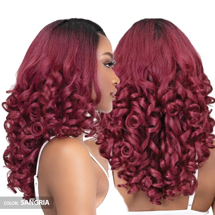 Janet Collection Natural Me Blowout HD Lace Front Wig - JASMINA - Image 6