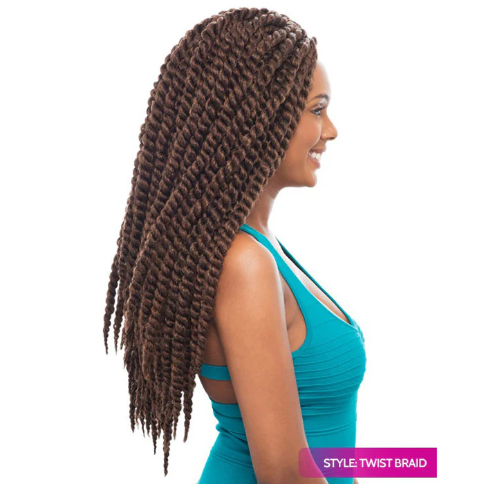 Janet Collection Pre-Looped Crochet Braid - HAVANA MAMBO TWIST 24" - Image 5