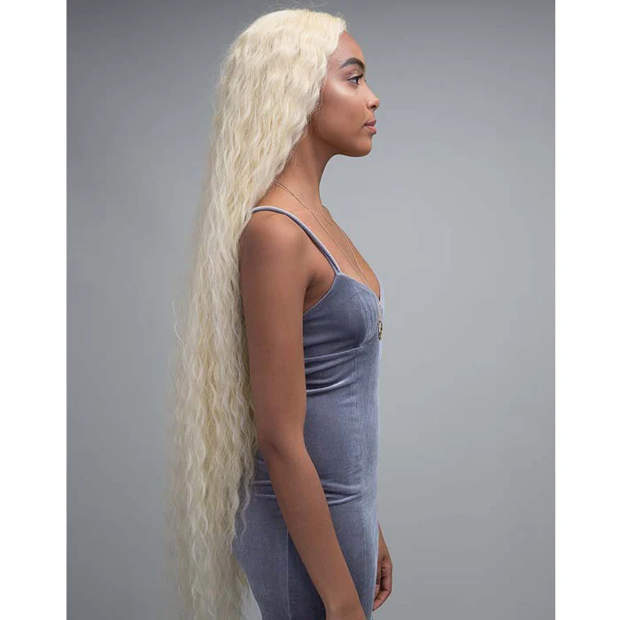 Janet Collection Premium Fiber Extended Part Lace Wig - SUPER DEEP - Image 4