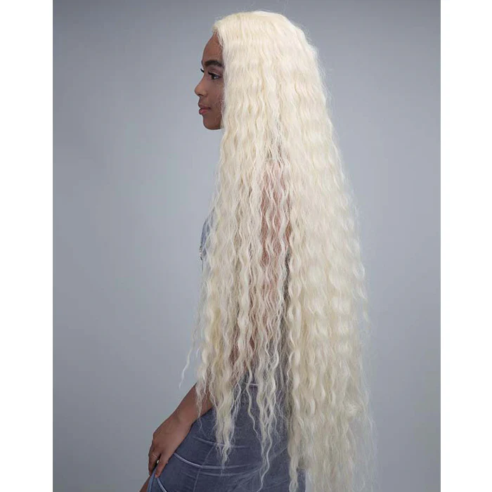 Janet Collection Premium Fiber Extended Part Lace Wig - SUPER DEEP - Image 5
