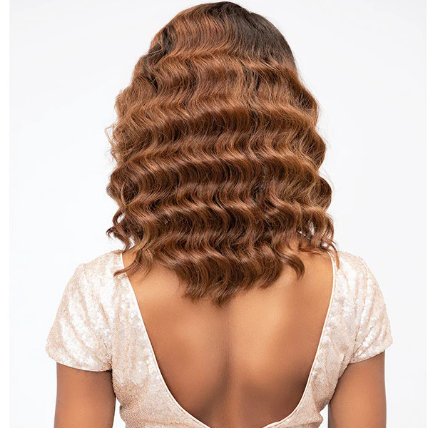 Janet Collection Synthetic Hair Extended Lace Part Wig - ELLA - Image 5