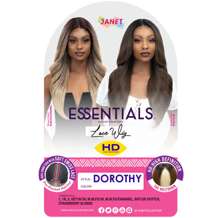 Janet Collection Essential HD Swiss Lace Part Wig - DOROTHY - Image 6