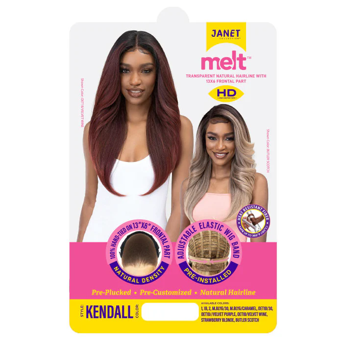 Janet Collection Melt HD 13X6 Lace Front Wig - KENDALL - Image 5
