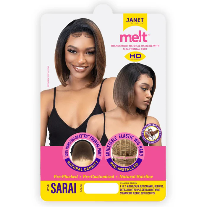 Janet Collection Melt HD 13X6 Lace Front Wig - SARAI - Image 4