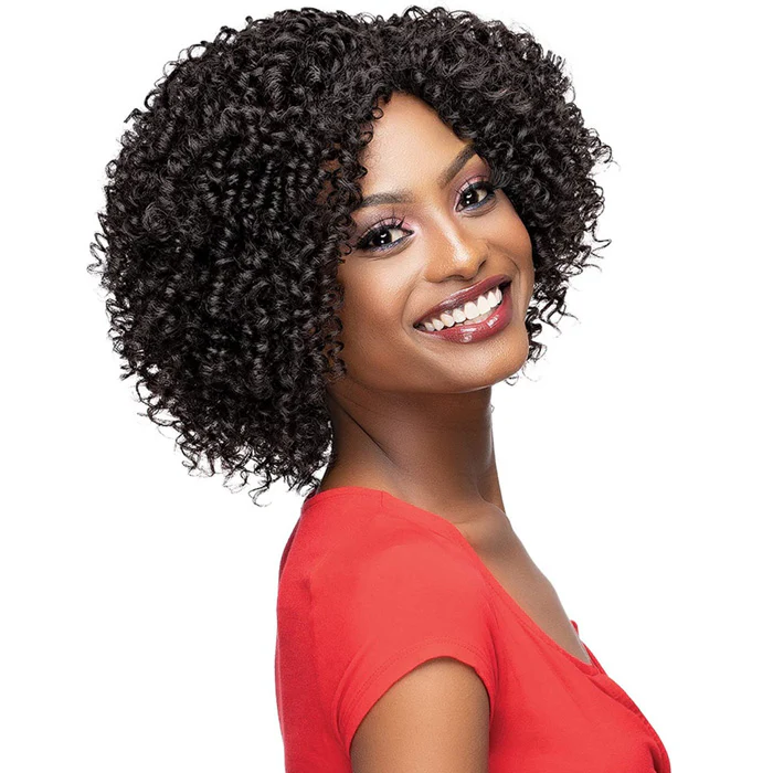 Janet Collection Natural Curly Full Wig - NATURAL AFRO OREN - Image 2