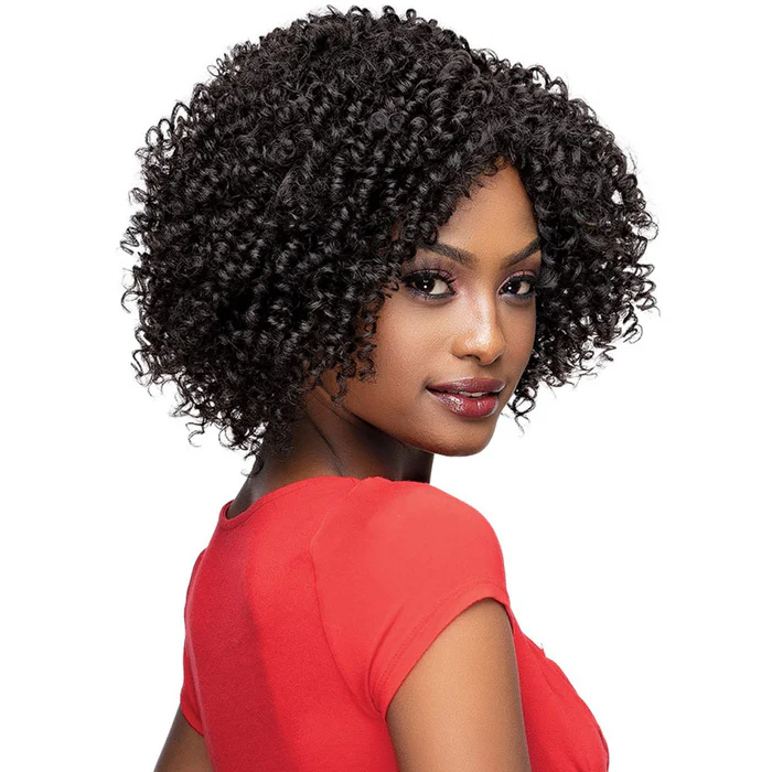 Janet Collection Natural Curly Full Wig - NATURAL AFRO OREN - Image 3