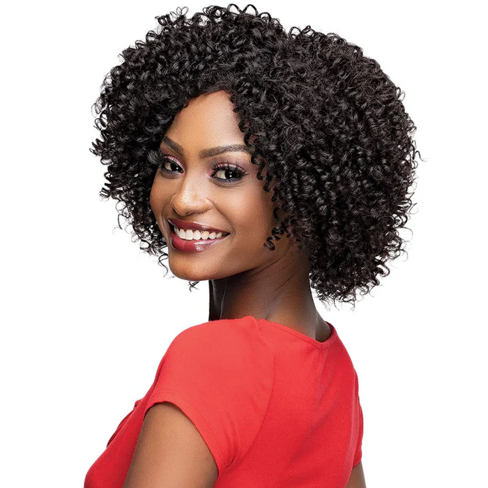 Janet Collection Natural Curly Full Wig - NATURAL AFRO OREN - Image 4