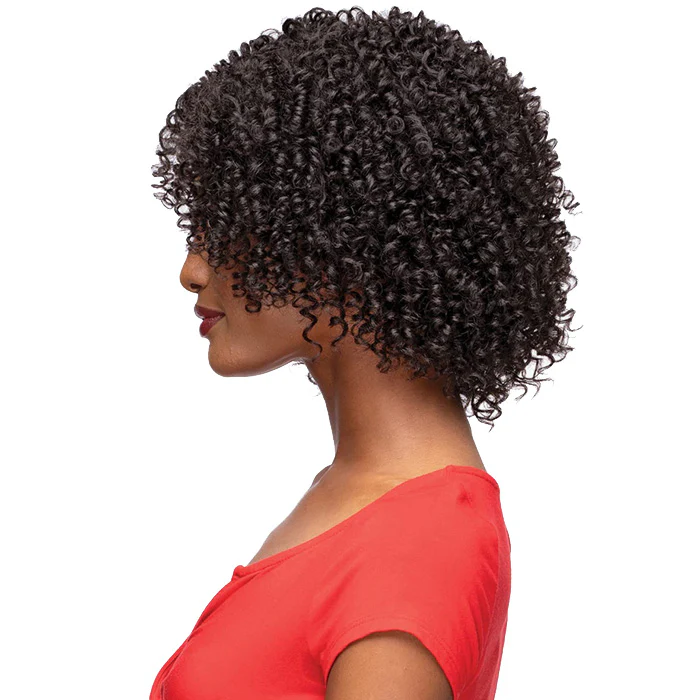 Janet Collection Natural Curly Full Wig - NATURAL AFRO OREN - Image 5