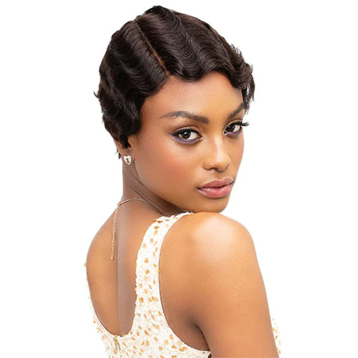 Janet Collection Remy Human Hair Lace Part Wig - MOMMY