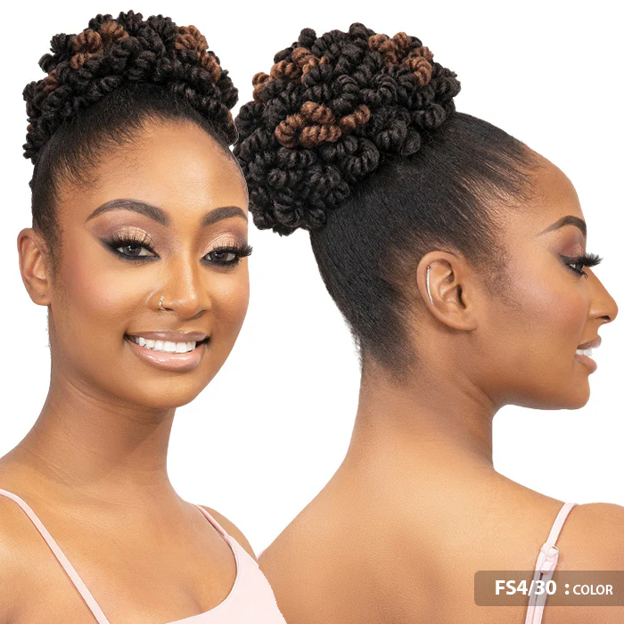 Janet Collection Remy Illusion Braid Ponytail - DOVER - Image 4
