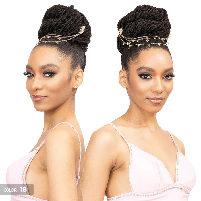 Janet Collection Remy Illusion Braid Ponytail - TAMPA - Image 3