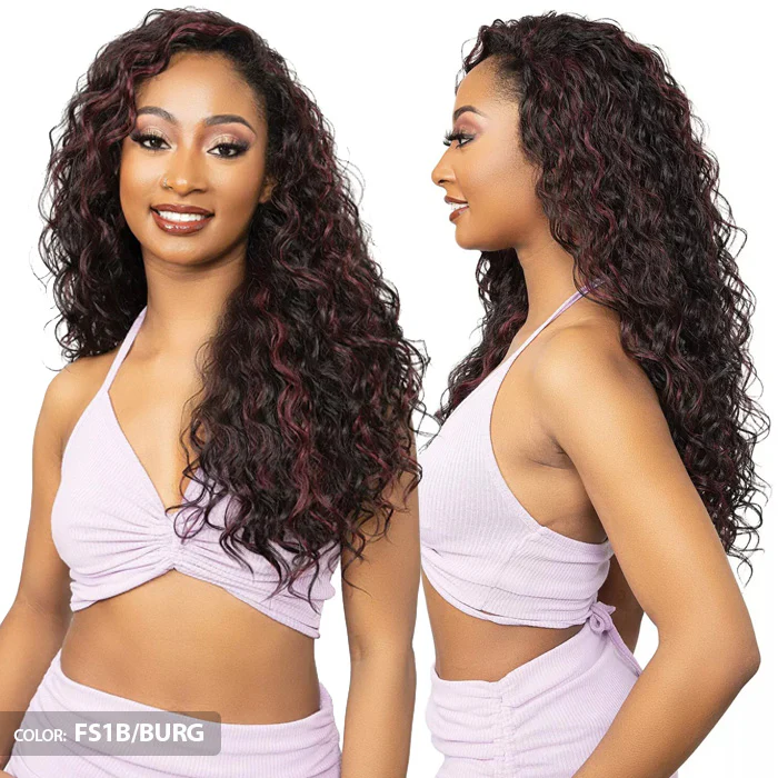 Janet Collection Remy Illusion Easy N Swift 100% Human Hair Prime Unimix Half Wig - WACO - Image 4