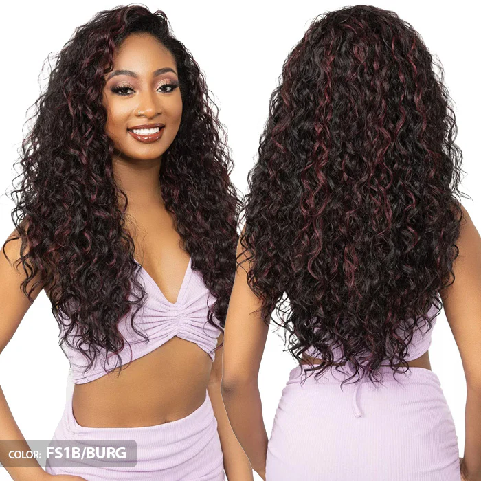 Janet Collection Remy Illusion Easy N Swift 100% Human Hair Prime Unimix Half Wig - WACO - Image 5