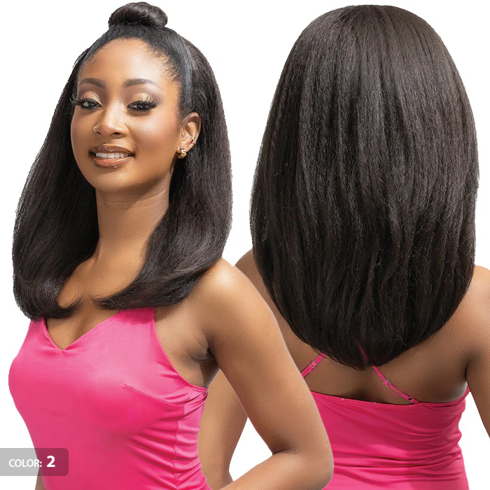 Janet Collection Remy Illusion Easy N Swift Half Wig - RHEA - Image 5