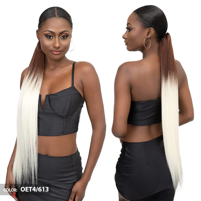 Janet Collection Remy Illusion Ponytail - STRAIGHT 32" - Image 2