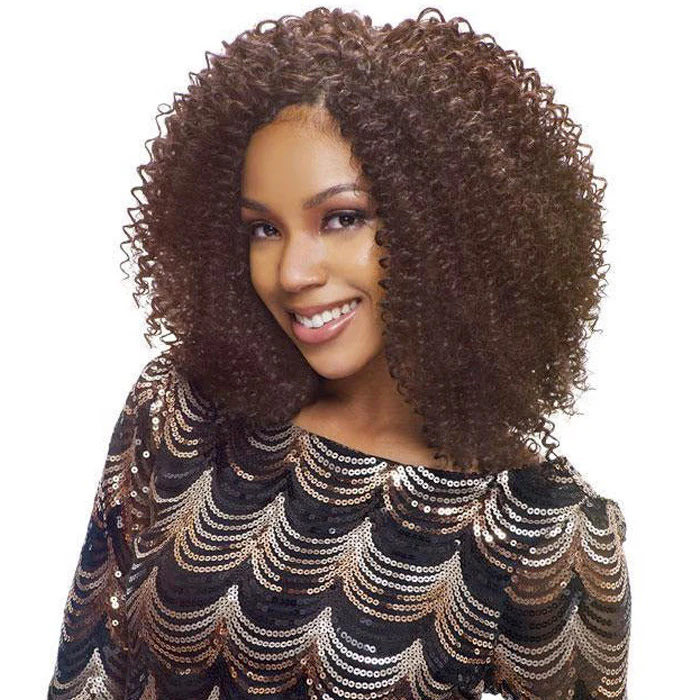 Janet Collection Retro Glam & Vibe 100% Natural Virgin Human Hair Clip In Weave - 4A COILY KINKY 10-18" - Image 2