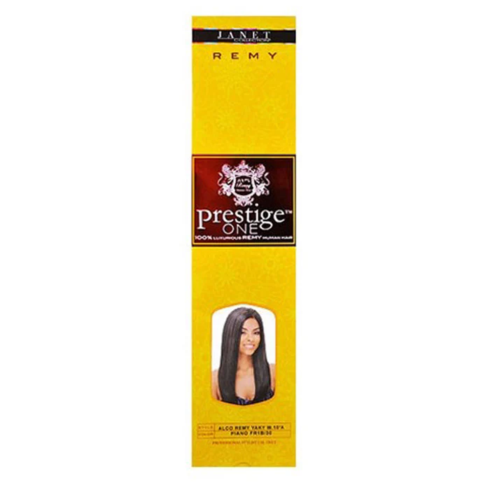 Janet Prestige One Remy Human Hair Weaving - ALCO REMY YAKI 10A - 18" - Image 4