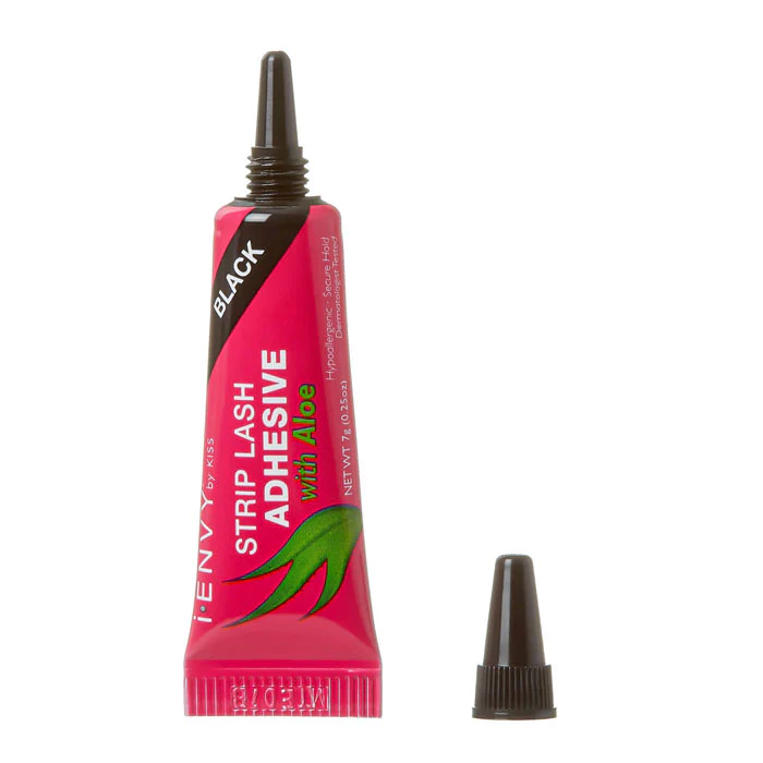 Kiss Aloe Infused Strip Lash Glue - BLACK - Image 4