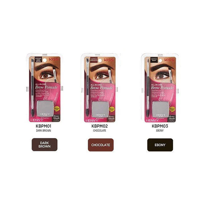 Kiss i-Envy Eyebrow Kit - ALL IN ONE BROW POMADE - Image 3
