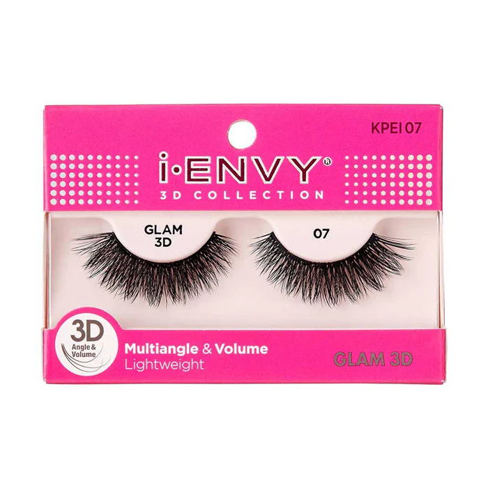 Kiss i-Envy 3D Collection Lightweight Lashes - GLAM 3D (05/06/07/08) KPEI - Image 7