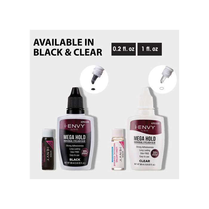 Kiss i-envy Individual Eyelash Adhesive Clear KPEG03 - Image 6