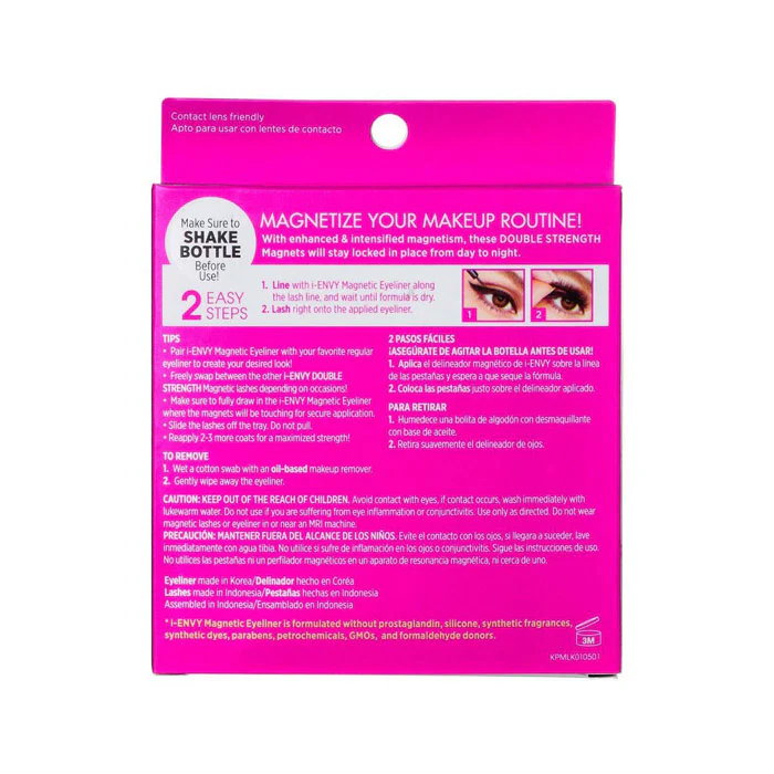 Kiss i-ENVY Quick & Easy Magnetic Liner & Lash - WISPY 01 KPMLK01 - Image 6