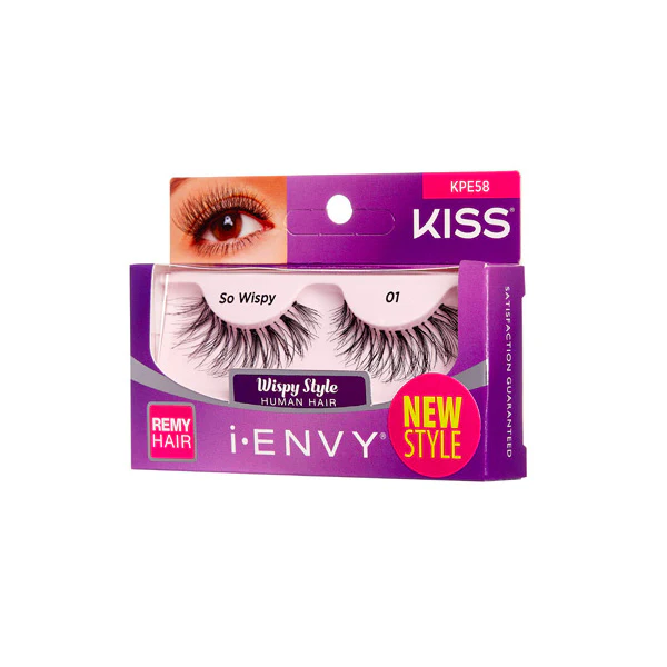 Kiss i-Envy Remy Hair Eyelashes - SO WISPY - Image 4