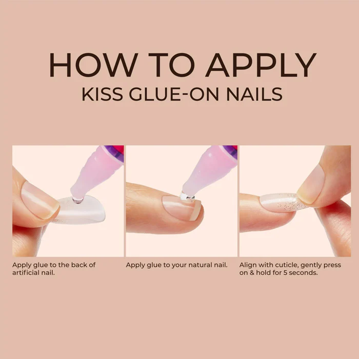 Kiss KS Classy Nails Kit - MOVIN' CS13 LONG - Image 4