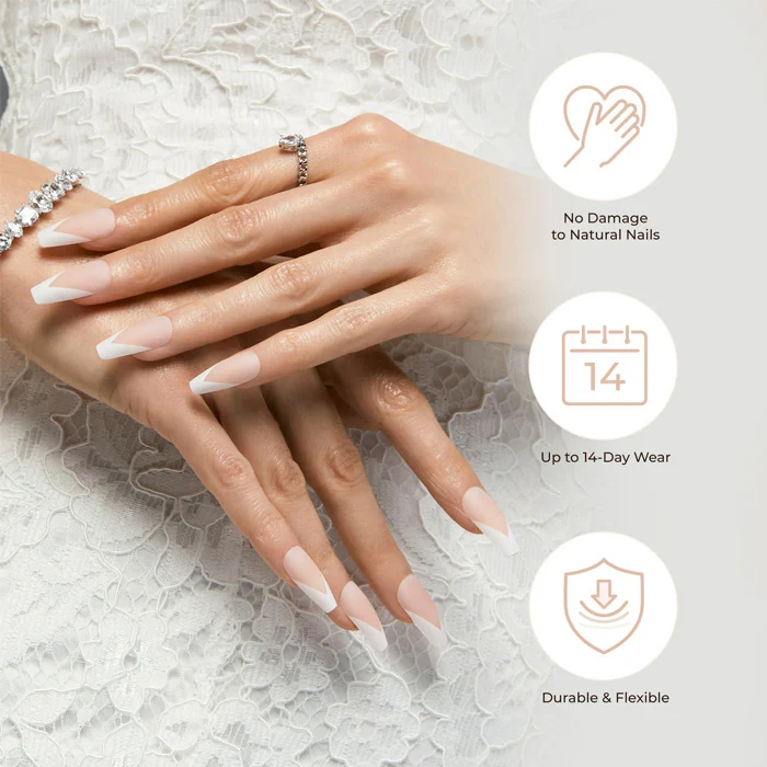 Kiss KS Classy Nails Kit - MOVIN' CS13 LONG - Image 7