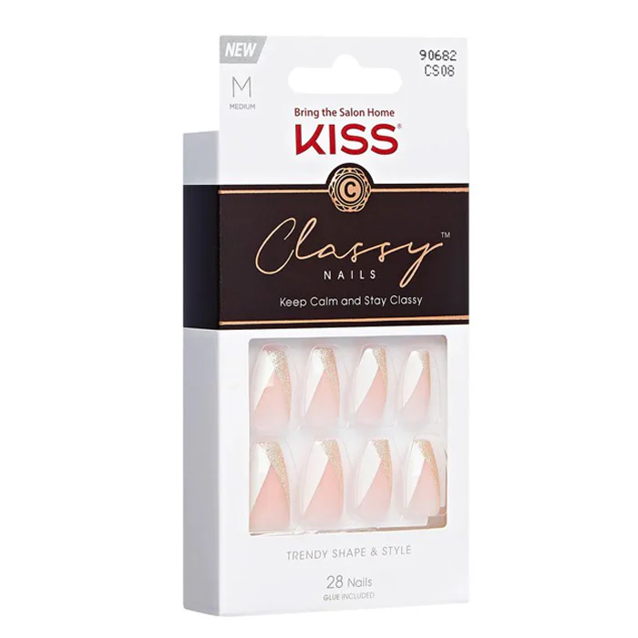 Kiss KS Classy Nails Kit - THE BOSS CS08 MEDIUM - Image 2
