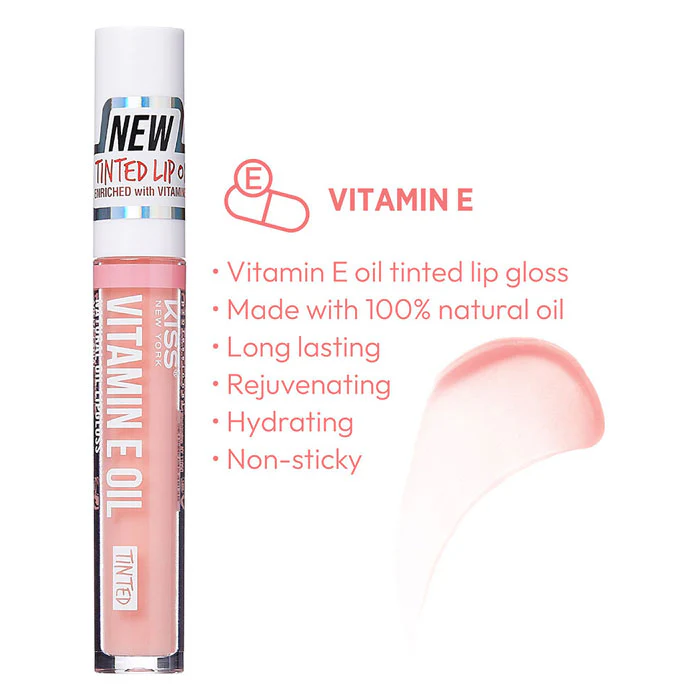KISS NEW YORK Natural Oil Lipgloss - Image 6