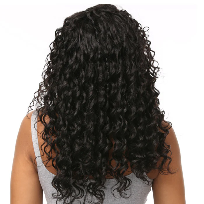 Laflare 100% Unprocessed Brazilian Virgin Remy Human Hair Weave - NATURAL LOOSE DEEP 12-22" - Image 4