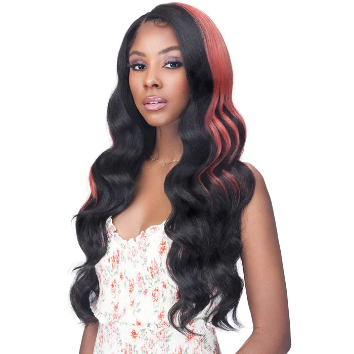 Laude & Co Human Hair Blend Glueless HD 13x4 Lace Front Wig - BRIELLE - Image 2