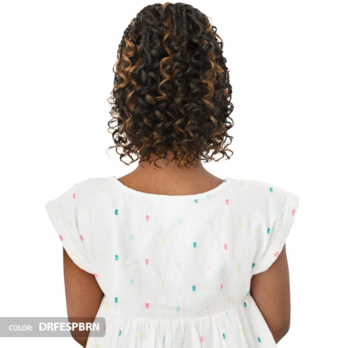 Lil Looks By Outre Kids Drawstring Ponytail - BOHO BOX BRAIDS 10" - Image 3