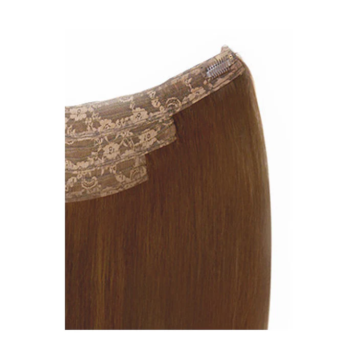 Lord & Cliff 100% Remy Human Hair Layer Flip-In Extension Weave - HIDDEN HALO 18" - Image 4