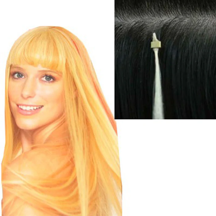 Lord & Cliff Link & Lock 100% Human Remy Hair Weave - LOOP MICRO LINK FUSION 16/20"