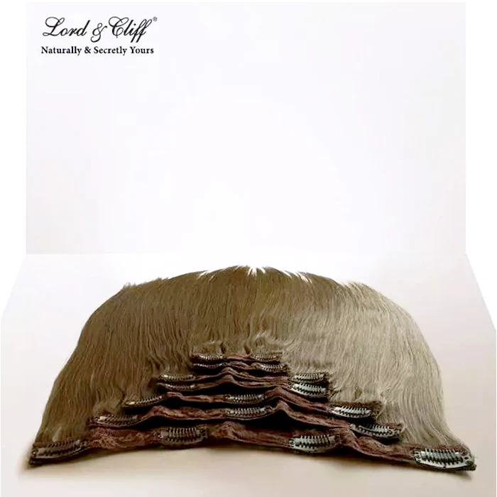 Lord & Cliff Seven Pieces 100% Remi Human Hair Clip-In Extension Weave - 7PCS STRAIGHT 14/18" - Image 7