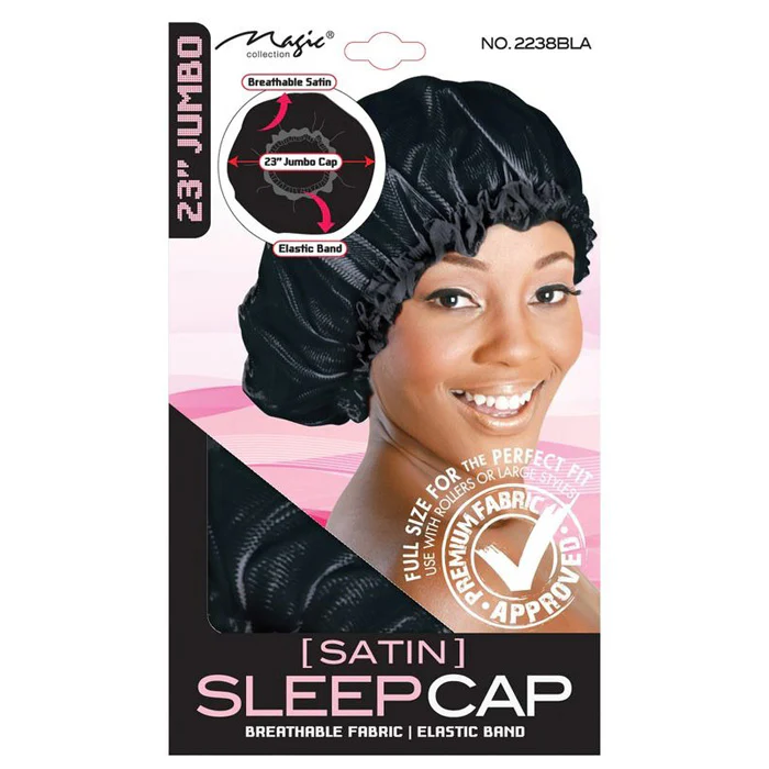 Magic SATIN SLEEP CAP- 23" JUMBO - Image 2