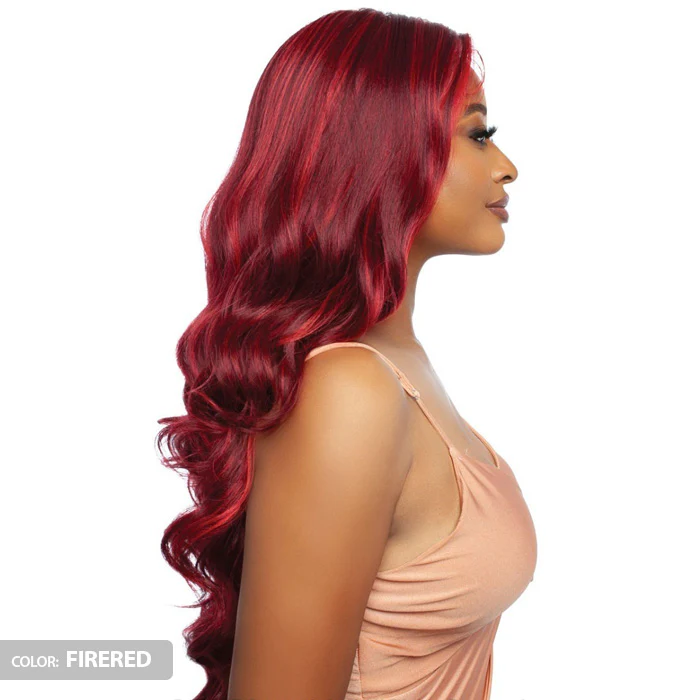 Mane Brown Sugar Skin Bond Lace Pre Handtied Human Hair Blend 13x6 Lace Front Wig - BSSB206 GLUELESS 02 - Image 2