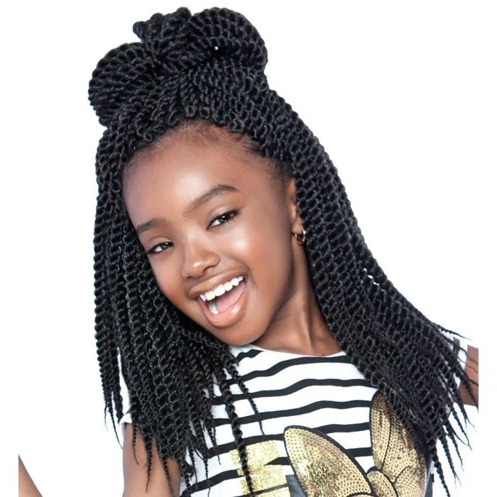 Mane Concept Afri Naptural Kids Rock Crochet Braid - KR03 SENEGALESE TWIST 12" - Image 2