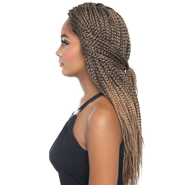 Mane Concept Afri Naptural Pre-Looped Crochet Braid - BOX BRAID 20" - Image 3