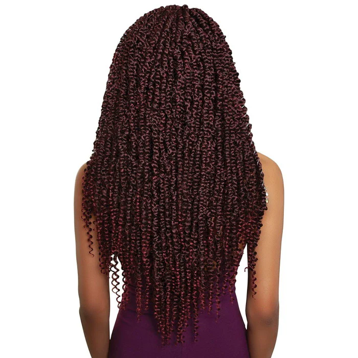 Mane Concept Afri Naptural Pre-Looped Crochet Braid - TWB112 GORGEOUS PASSION TWIST 20" - Image 4
