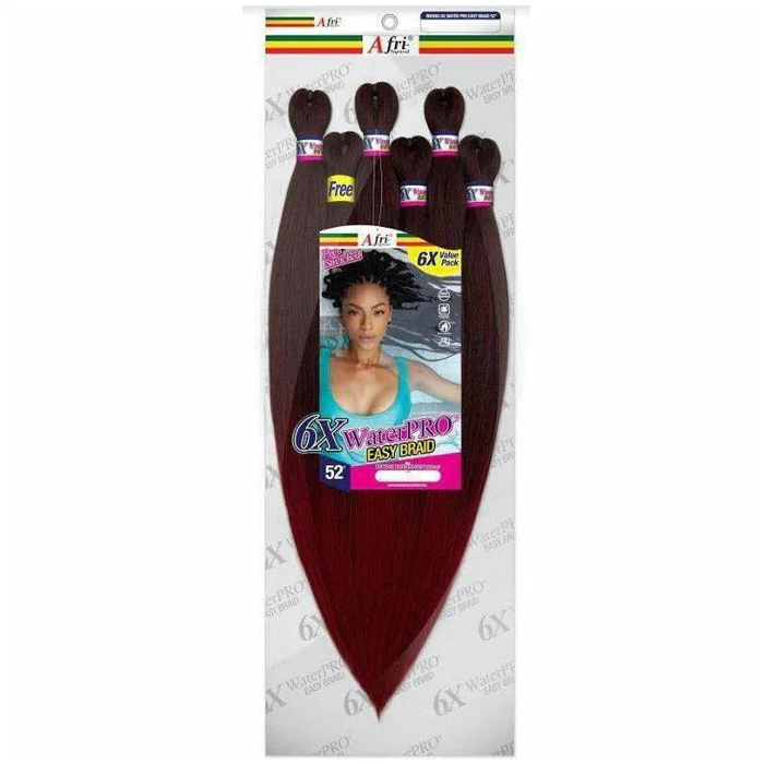 Mane Concept Afri Naptural Pre Stretched Crochet Braid - BRD602 6X WATER PRO EASY BRAID 52" - Image 2